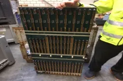 استعادة تكرير المعادن الثمينة طلاء الذهب الفضي تجريد 21